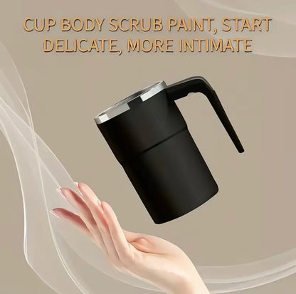 380ML Electric Coffee Self Mixing Mug IP67 Waterproof Coffee Stirring Mug USB Charging Digital Display Automatic Magnetic Cup