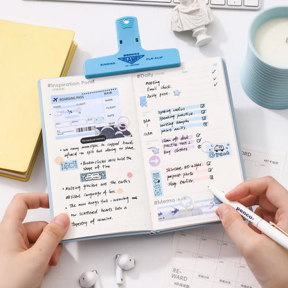 Journal GO 100sheets Pocket Weekly Planner Monthly Yearly Plan Notebook Soft Cover Life Recording Journal Scrapbooking Note Book